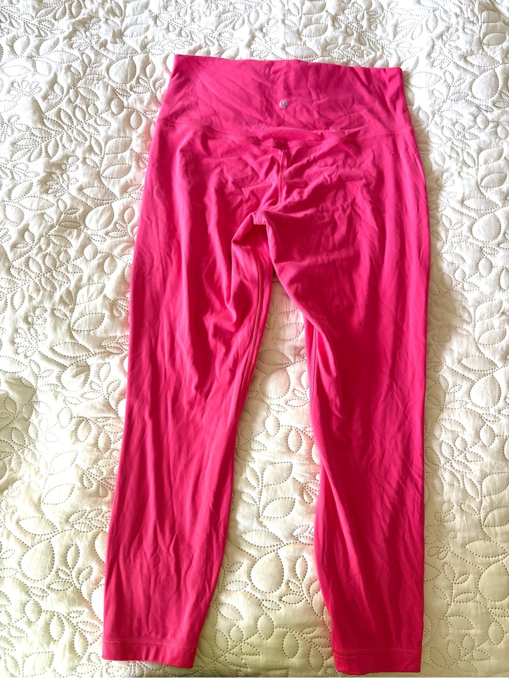 Lululemon Align High-Rise Leggings 28” Lip Gloss Pink Size 12 - Picture 4 of 6